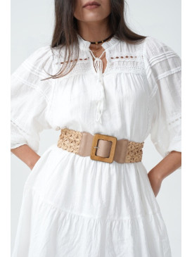 Ceinture tressée effet...