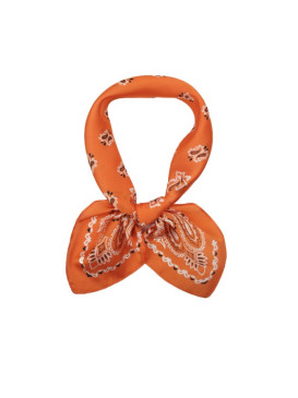 Foulard carré imprimé façon...