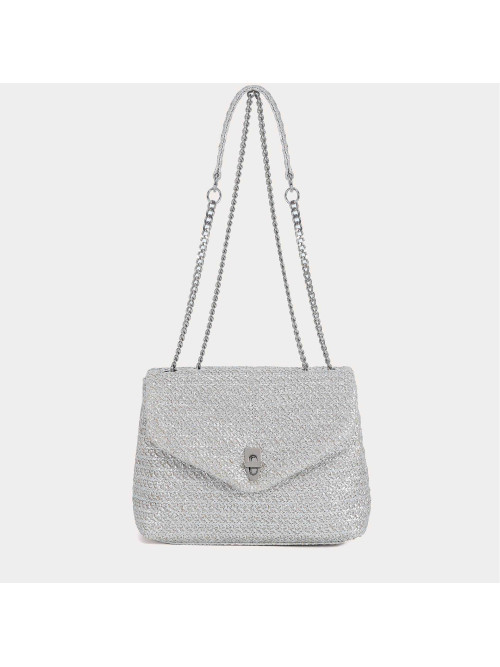 Sac porté travers avec chaînette