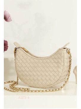 Sac tressé avec chaînette...