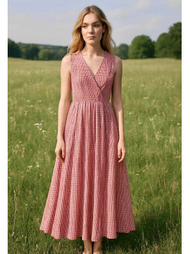 Robe décolleté cache-cœur...