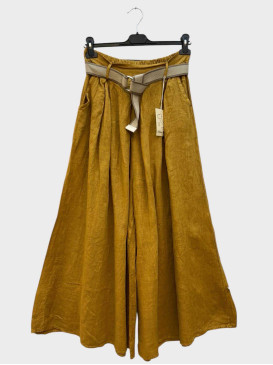 Pantalon large façon...