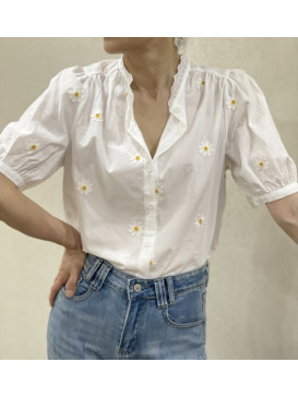 Chemise pâquerettes cœur...