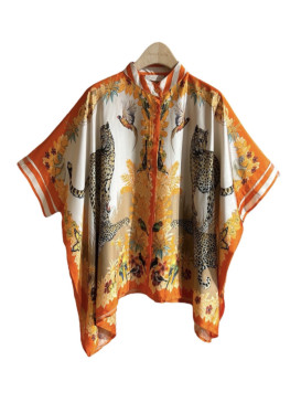 Chemise oversized imprimé...