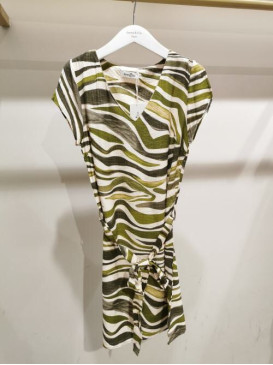 ROBE COURTE IMPRIMEE ET...