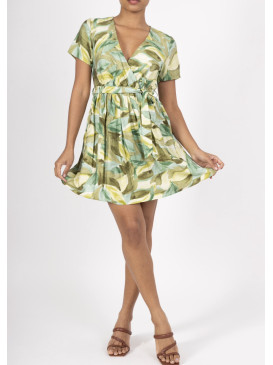 ROBE COURTE CACHE COEUR...