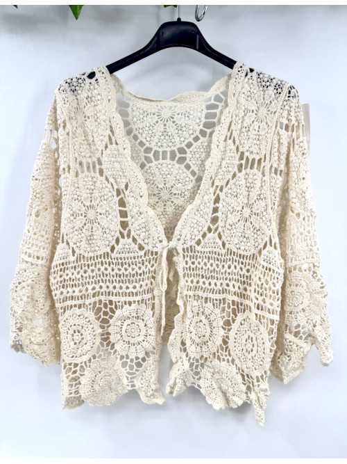 Gilet crochet