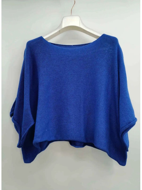 Pull fin court et large à manches kimono