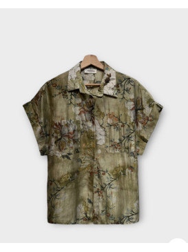 Chemise imprimée fleurie...