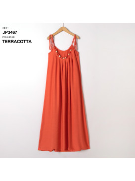 Robe longue fluide fines...