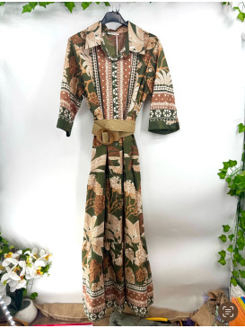 Robe chemise longue...