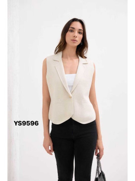 Gilet sans manches - Beige