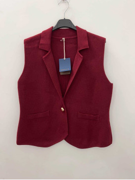 Gilet sans manches - Prune