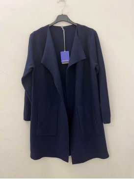 Gilet long bord à bord -...