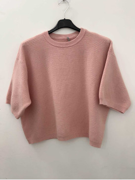 Pull court manches courtes...