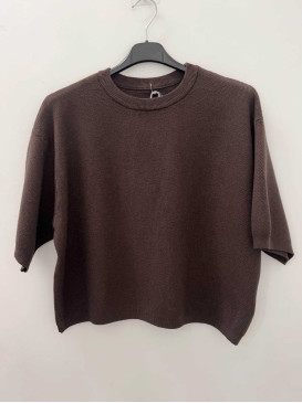 Pull court manches courtes...