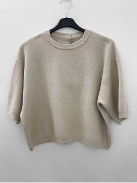 Pull court manches courtes...