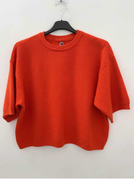 Pull court manches courtes...