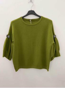 Pull court manches courtes...