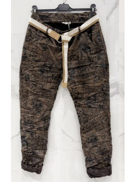 Pantalon toile stretch...