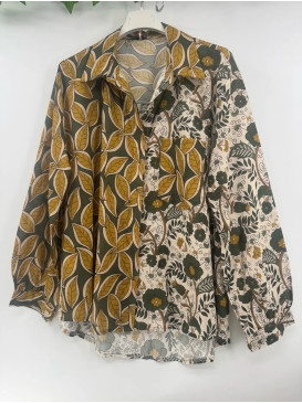 Chemise imprimé fleuri...