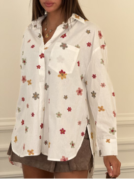 Chemise oversized évasée...