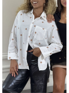 Chemise oversized évasée...