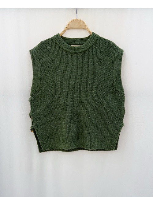 Pull col rond sans manches It Hippie