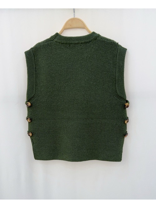 Pull col rond sans manches It Hippie