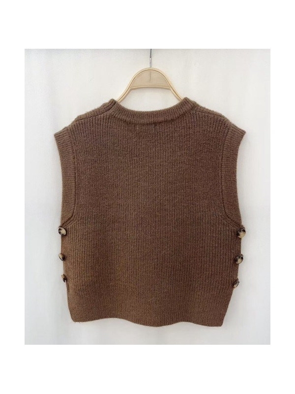 Pull col rond sans manches It Hippie