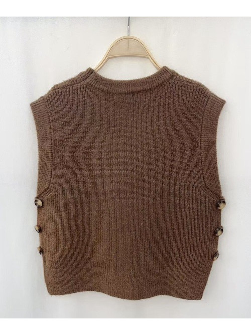 Pull col rond sans manches It Hippie