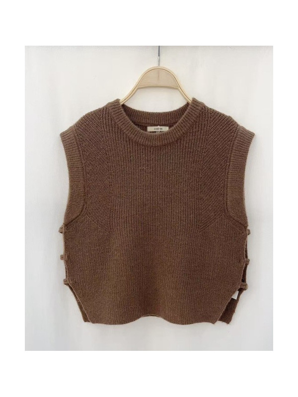 Pull col rond sans manches It Hippie