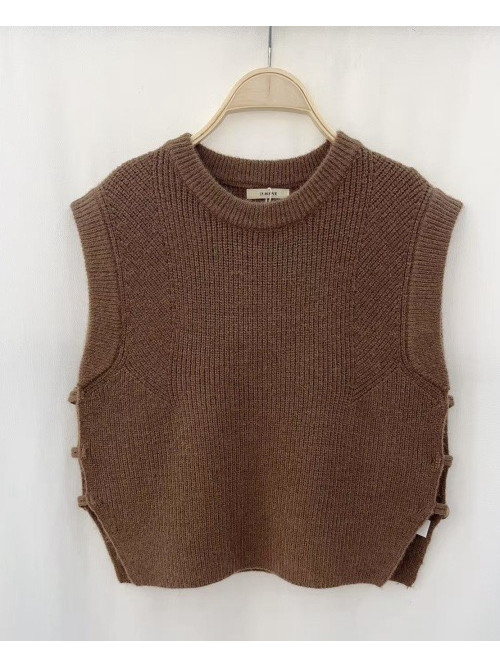 Pull col rond sans manches It Hippie