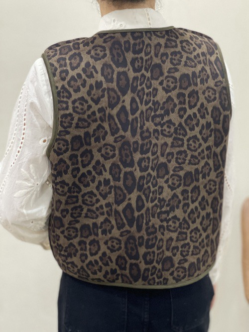 Gilet sans manche réversible