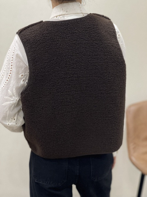 Gilet sans manche réversible