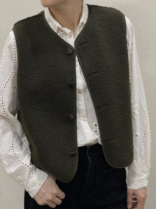Gilet sans manche réversible