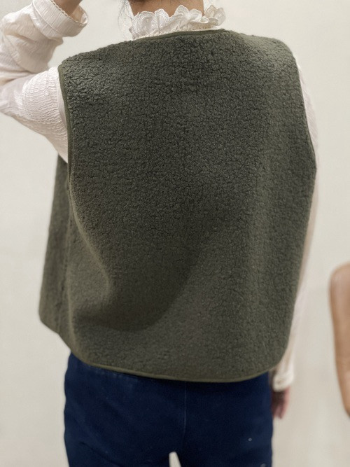 Gilet sans manche réversible