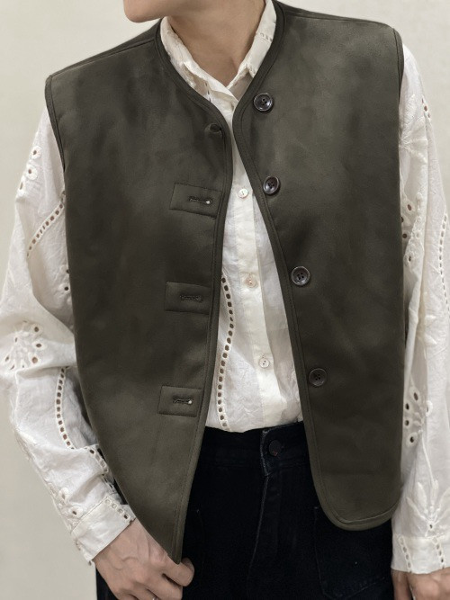 Gilet sans manche réversible