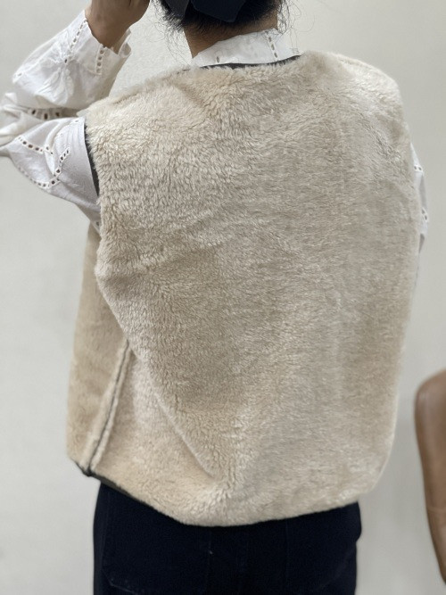Gilet sans manche réversible