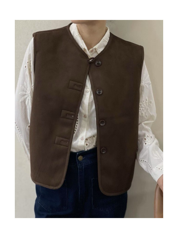 Gilet sans manche réversible