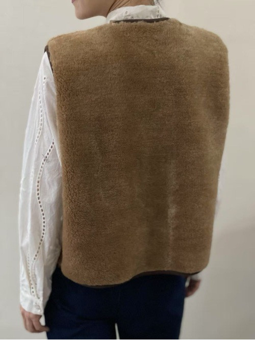 Gilet sans manche réversible