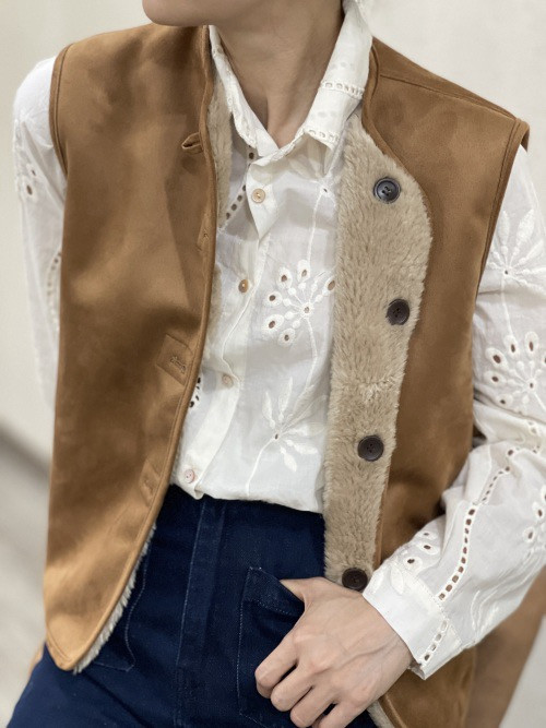 Gilet sans manche réversible