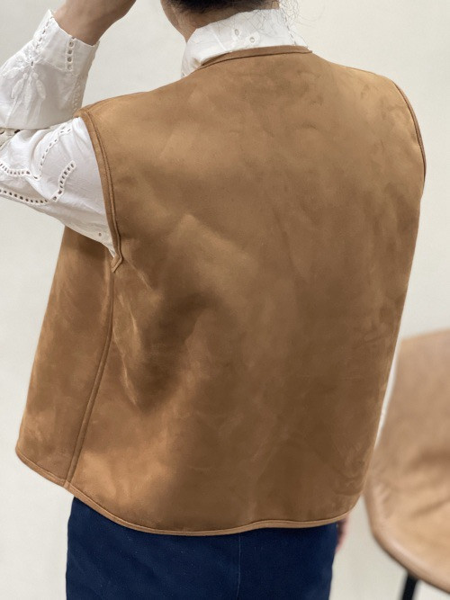 Gilet sans manche réversible