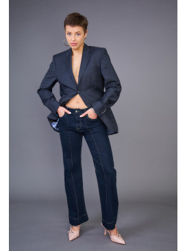 Jean wide leg couture...