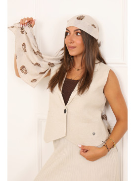 Foulard imprimé petites...