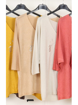 Pull manches chauve-souris...