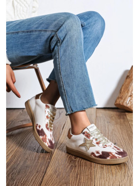 Baskets poulain ou vache...