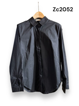 Chemise blanche cintrée en...