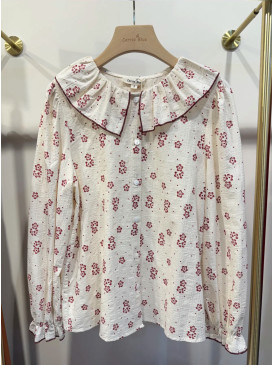 Chemise imprimé floral col...