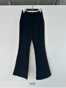 Pantalon bootcut uni